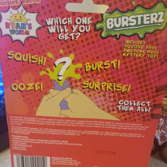 ryan's world bursterz